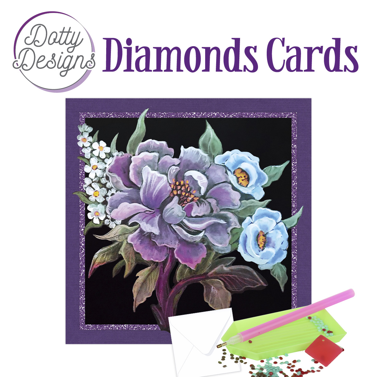 Purple Peonie -kortti