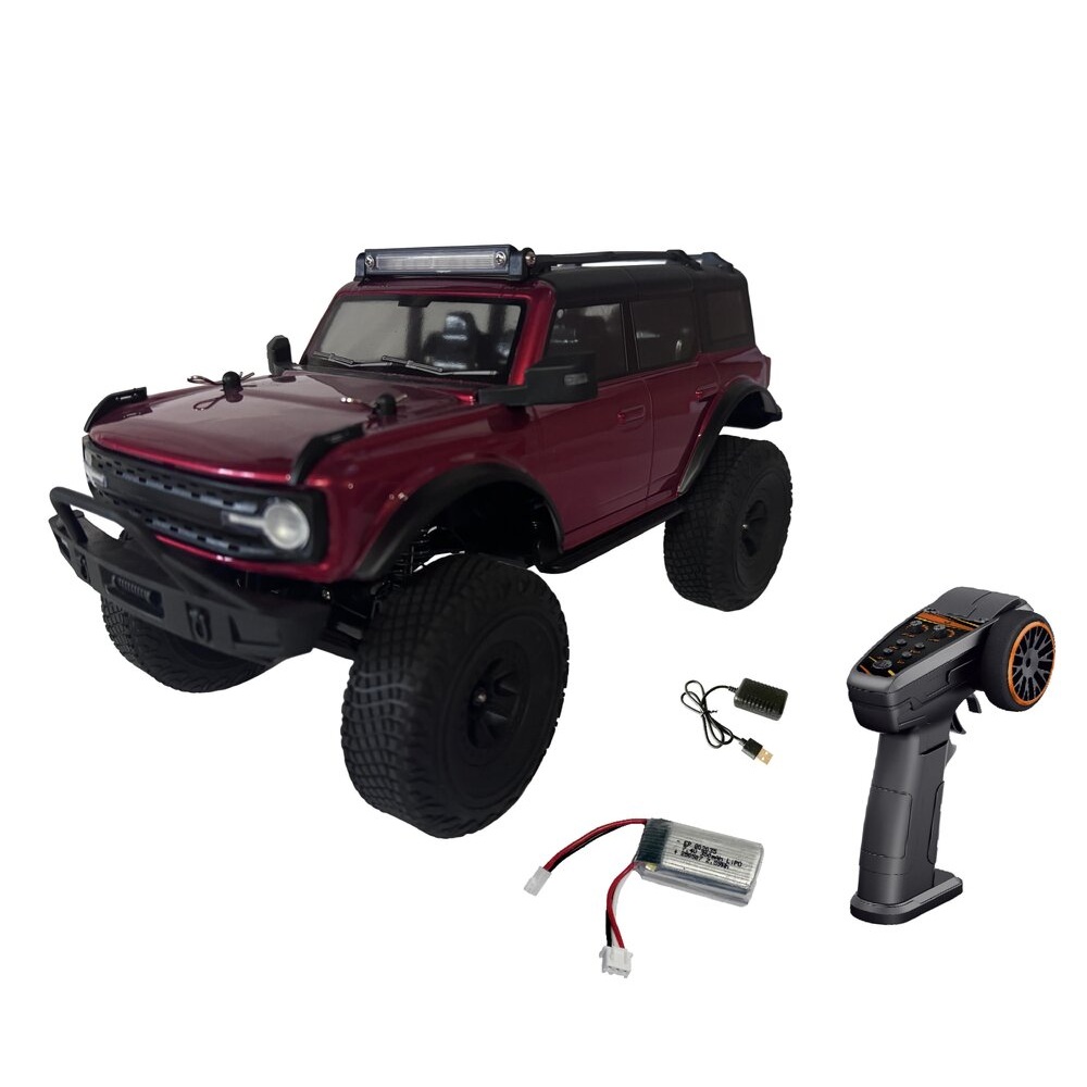 Alternative view of Mini Varant Crawler 1:18 RTR 2.4GHz - Punainen