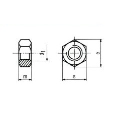 Alternative view of Mutteri DIN934 M2