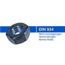 Mutteri DIN934 M2