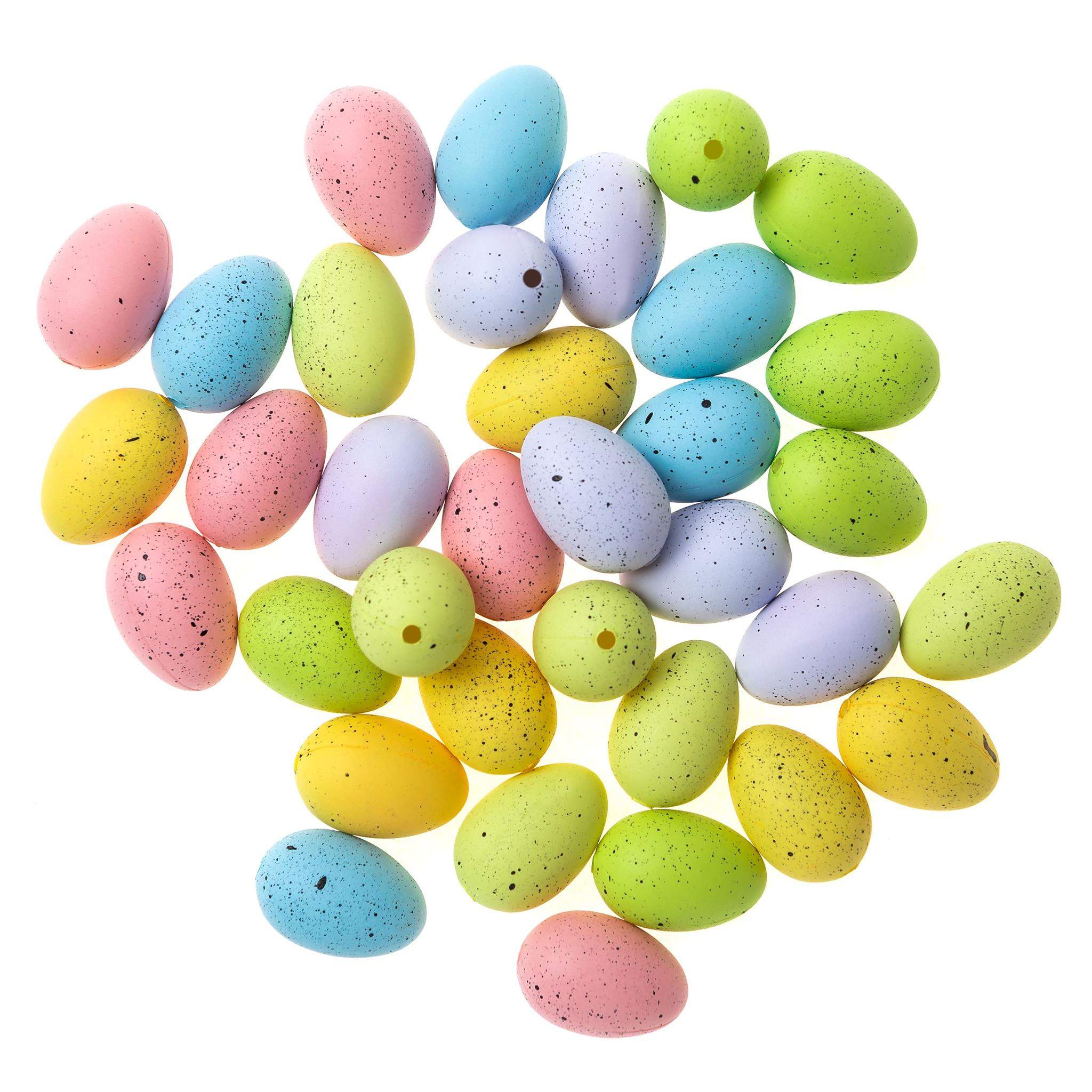 Värilliset muovimunat 3cm 36kpl