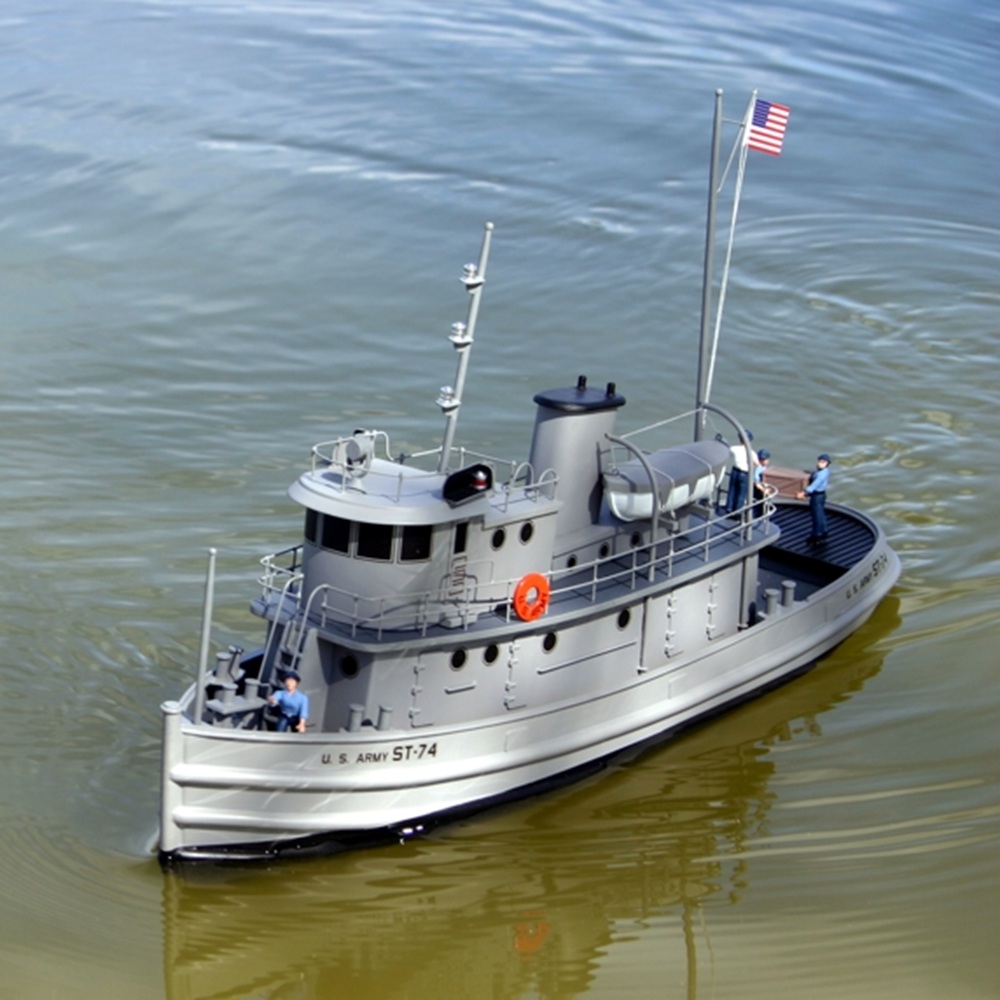 Alternative view of US Army Design 257 Small Tug ST-74 1:48