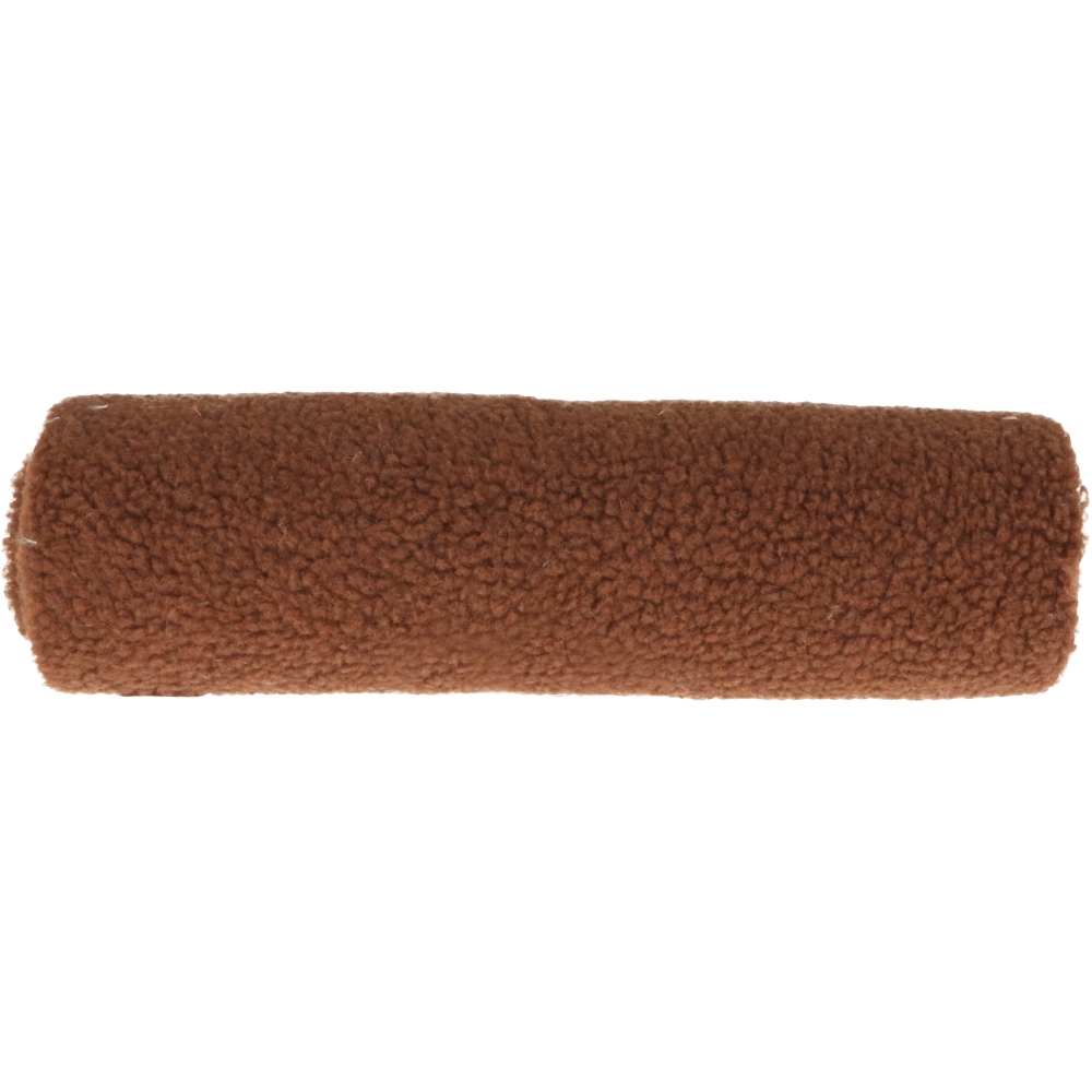 Teddy -kangas 30cm 1m - Tummanruskea