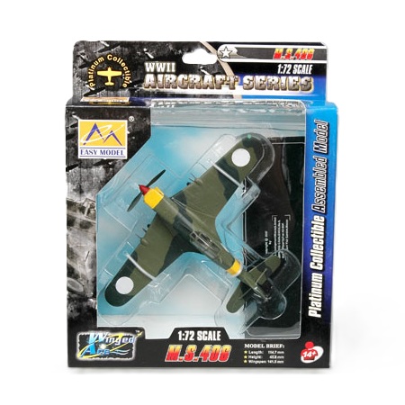 Alternative view of Morane-Saulnier M.S.406 Ilmavoimat MS-311 1:72 SUOMI