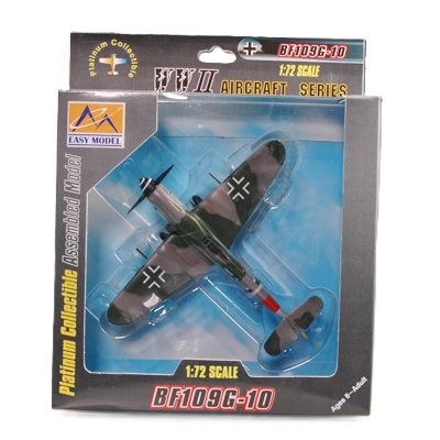 Alternative view of Messerschmitt Bf-109G-10 II./JG300 1:72