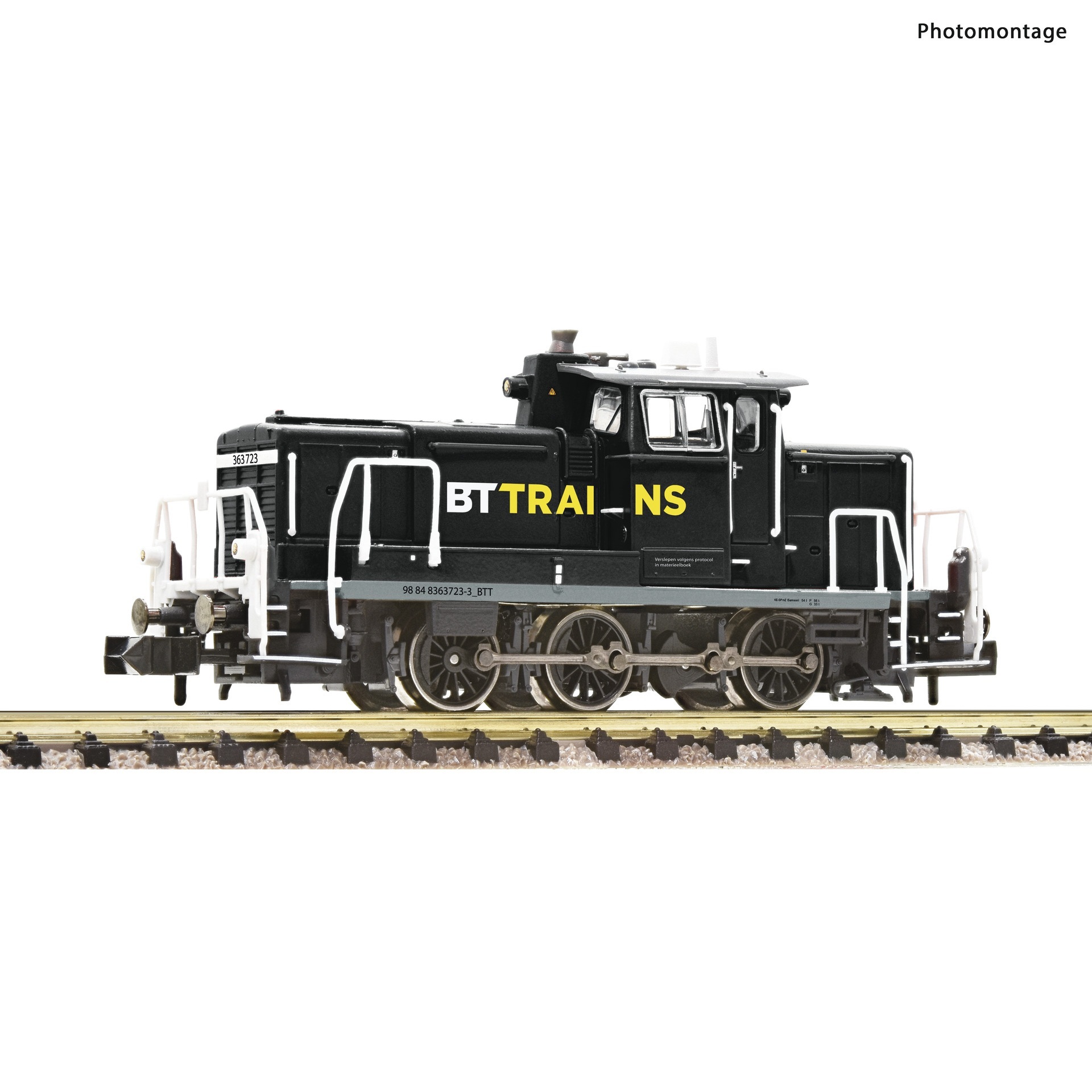 BR 363 723-3 Dieselveturi BT Trains N DCC