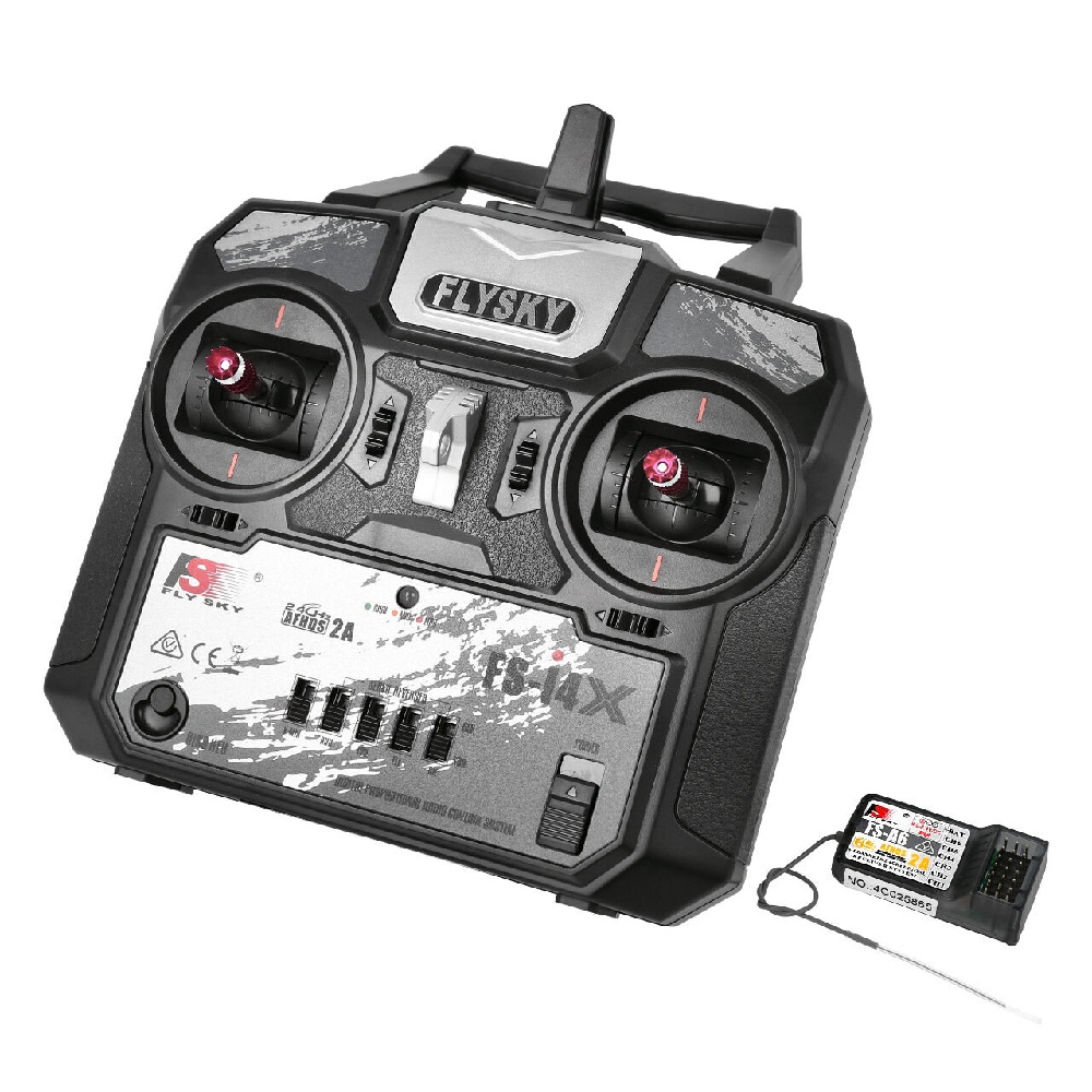Fly Sky FS057 i4X nelikanavainen radio-ohjain 2.4GHz