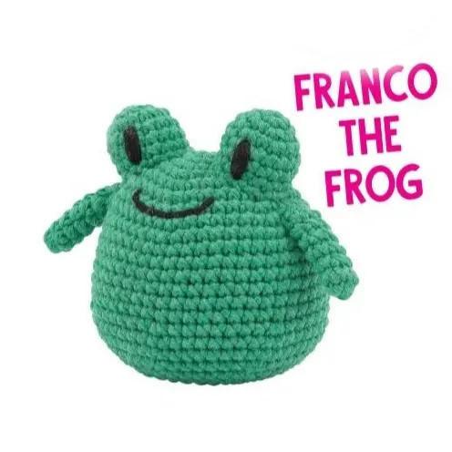 Amigurumi setti - Franco the Frog