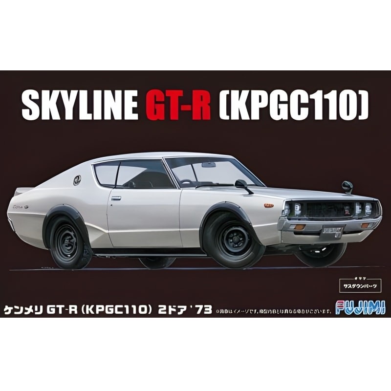 Nissan KPGC110 "Kenmeri" Skyline GT-R 1973 1:24