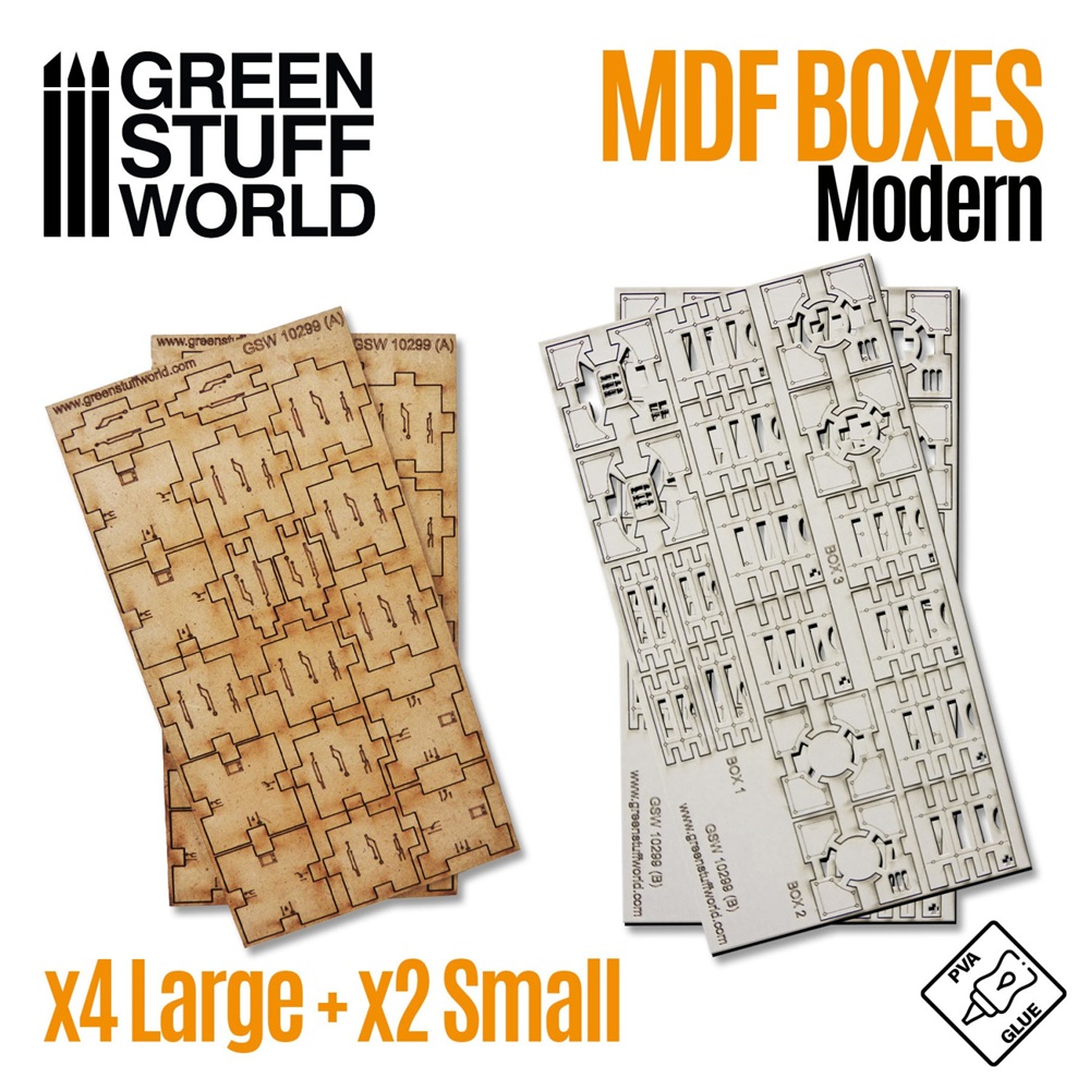 Alternative view of Modern MDF-boxes - Sci-Fi