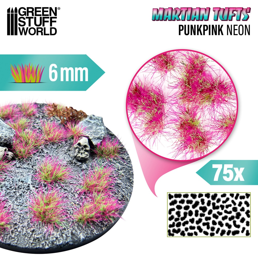 Martian Fluor Tufts - Punkpink Neon - Image 3