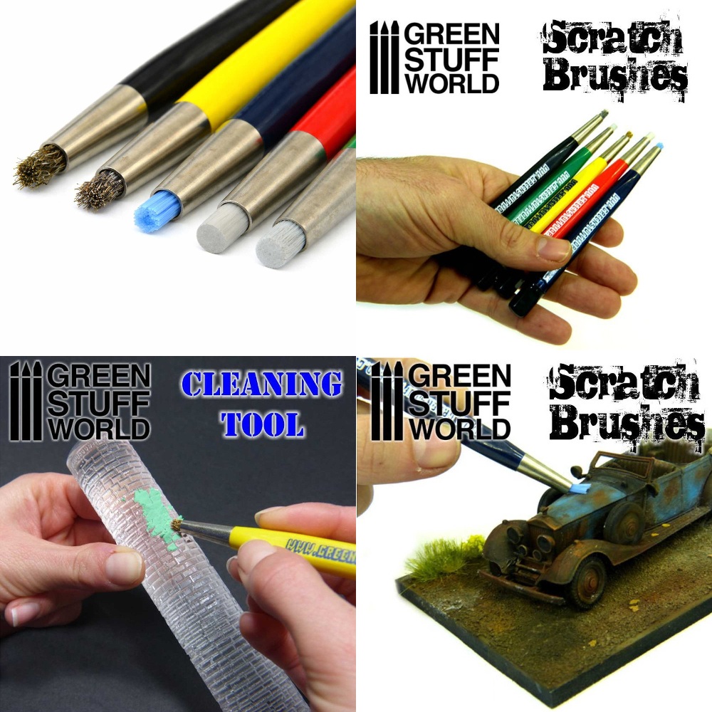 Alternative view of Scratch Brush Pens - Harjalajitelma