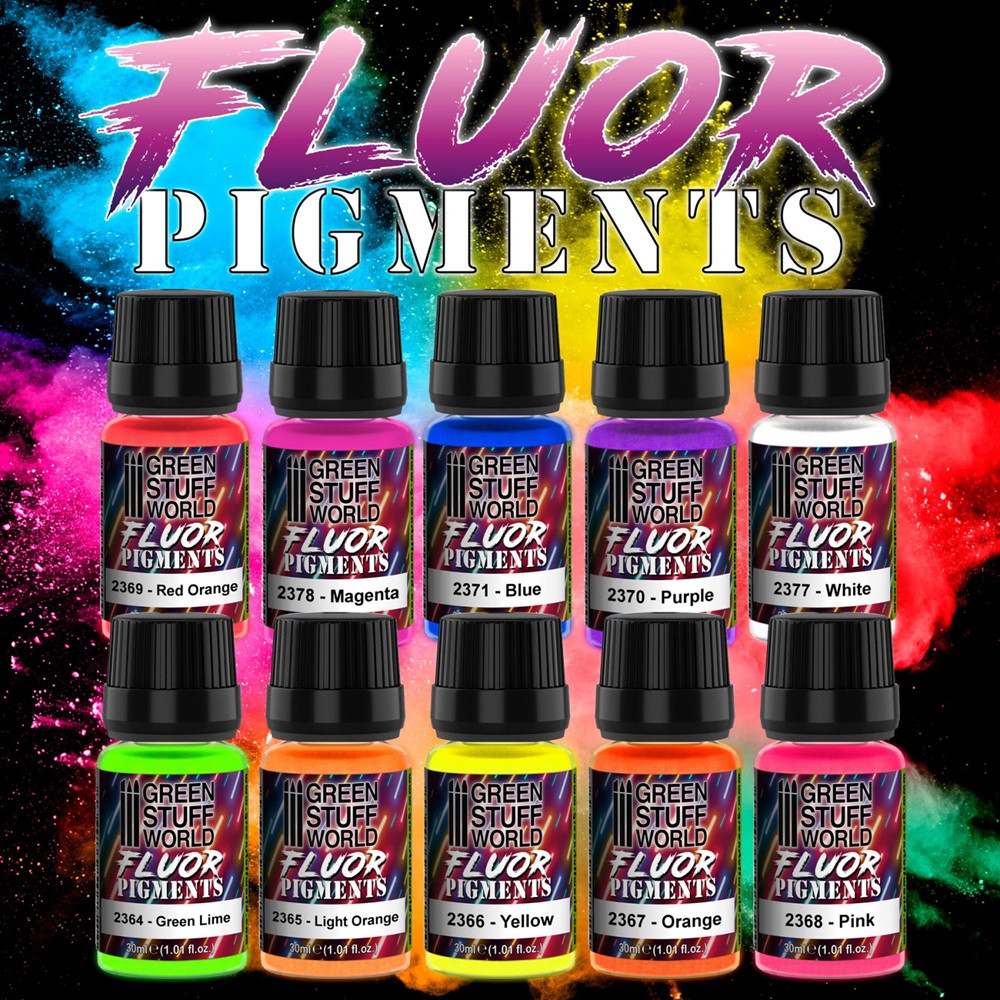 Alternative view of Fluor Pigment - Pink