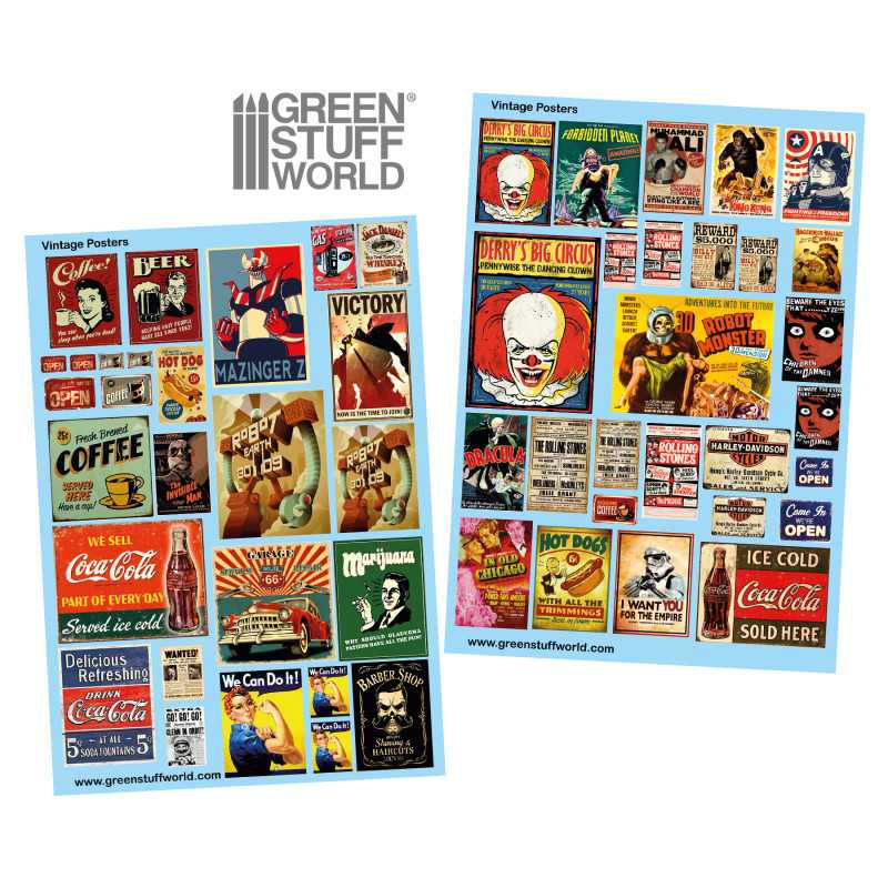 Vesisiirtokuvat - Vintage Posters