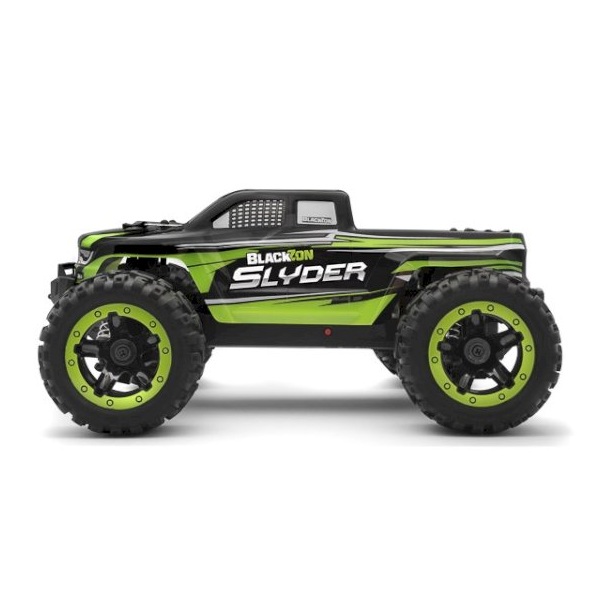 Alternative view of BLACKZON Slyder MT 1/16 4WD Electric Monster Truck RTR 1:16 - Vihreä/Musta