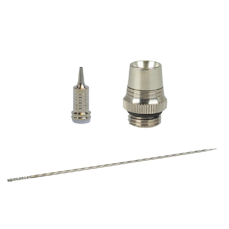 H&S Kynäruiskun Neula + Suutin + Kärkikappale 0,6mm