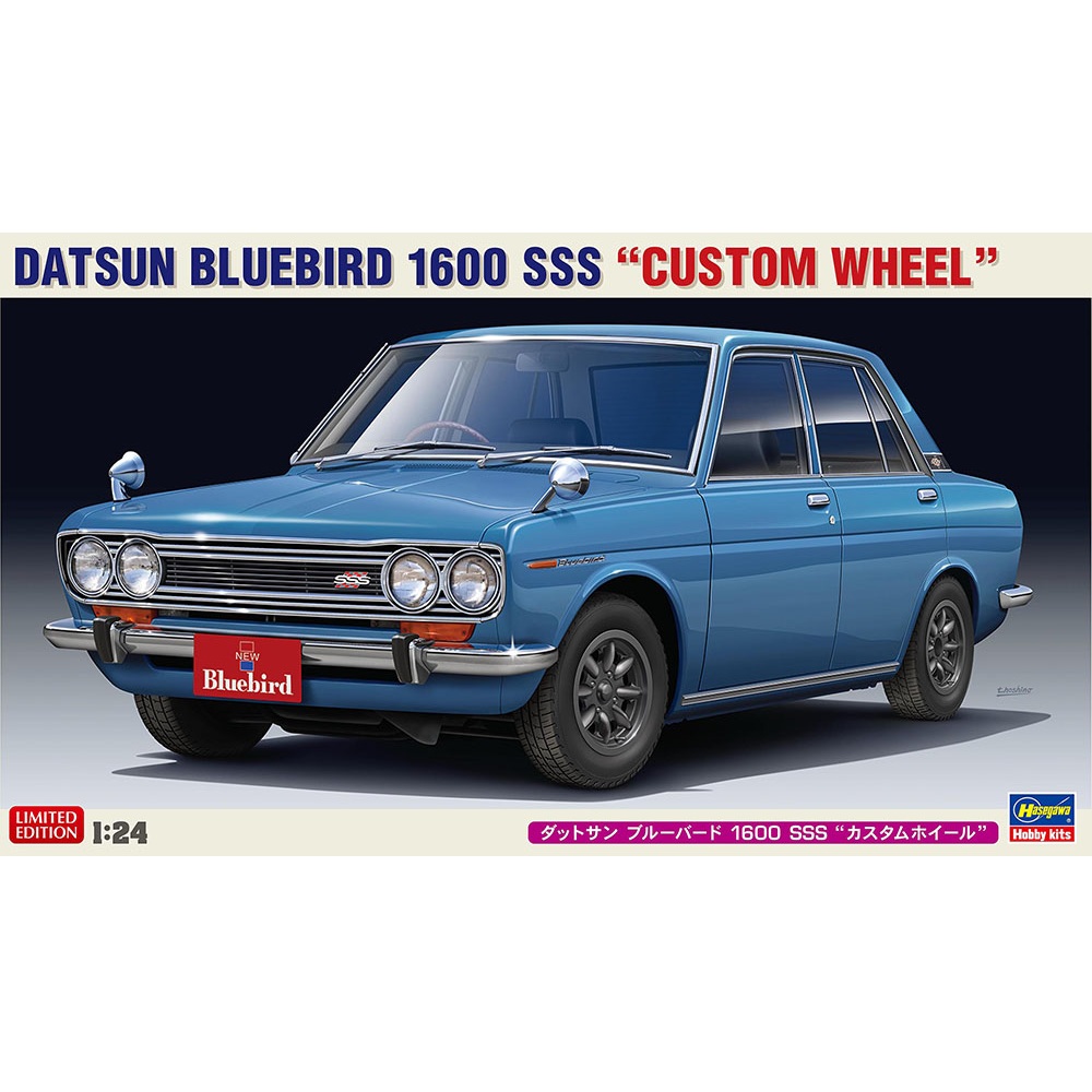 1968 Datsun 510 Bluebird 1600 SSS 1:24