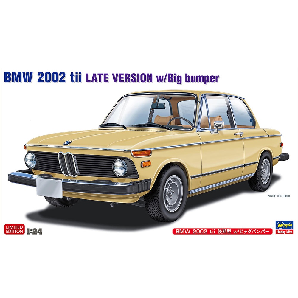 BMW 2002 tii Late Version w/ Big bumper 1:24