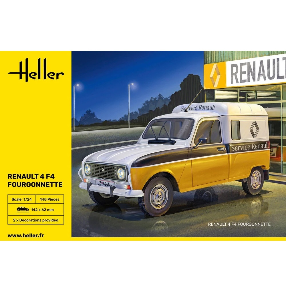 Renault 4 Fourgonnette 1:24