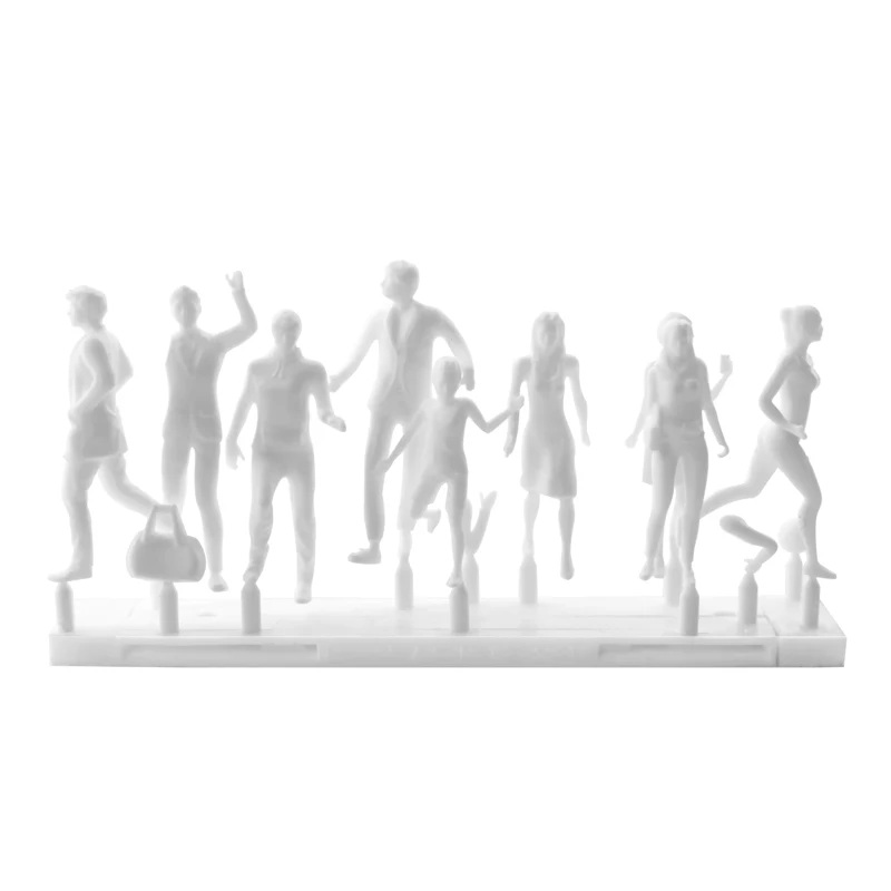 Kävelevät ihmiset 1:50 - Valkoinen