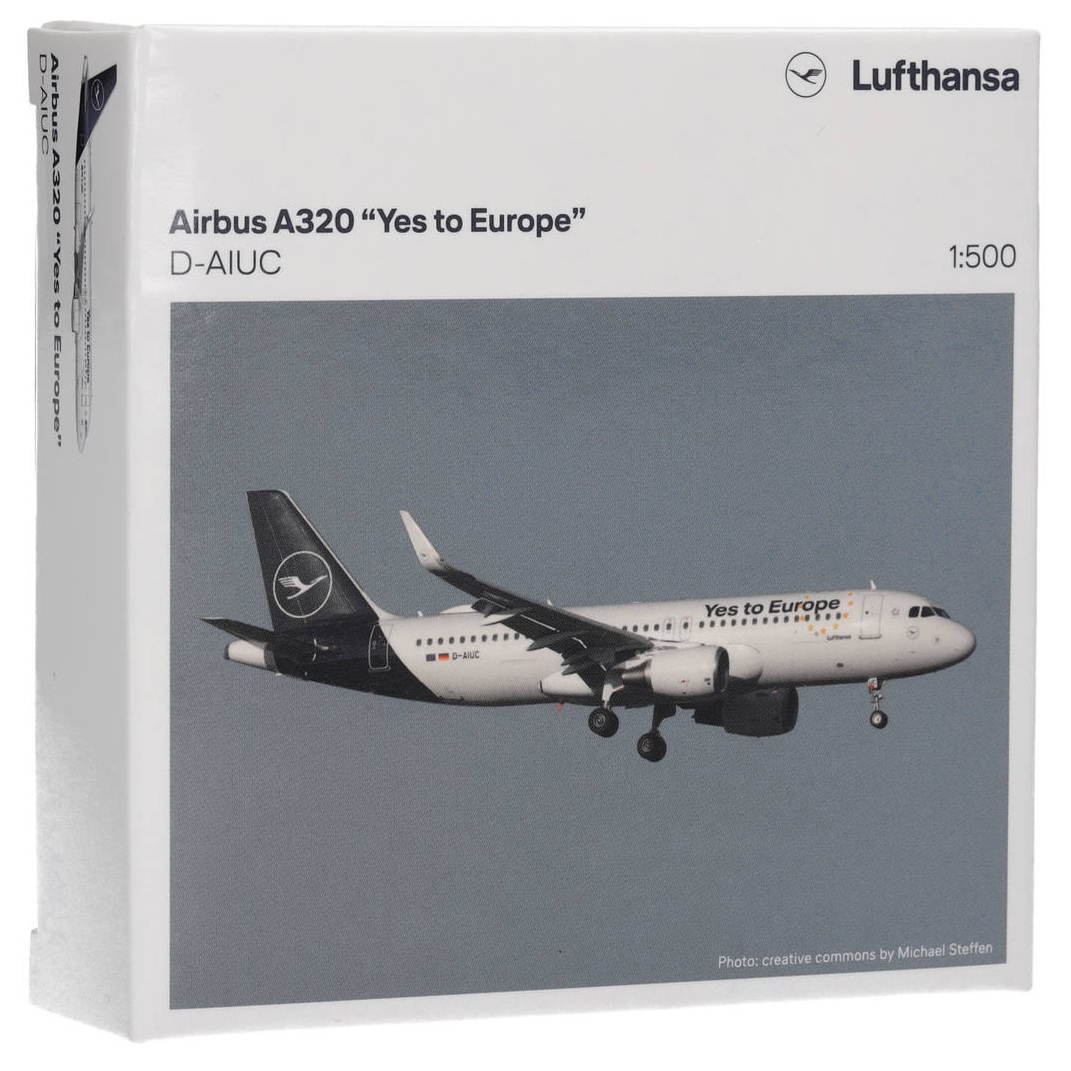 Airbus A320 Lufthansa 1:500 "Yes to Europe"