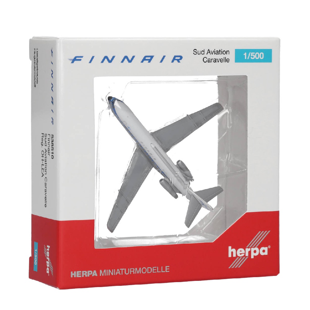 Alternative view of Sud Aviation SE210 Caravelle IA Finnair 1:500 SUOMI