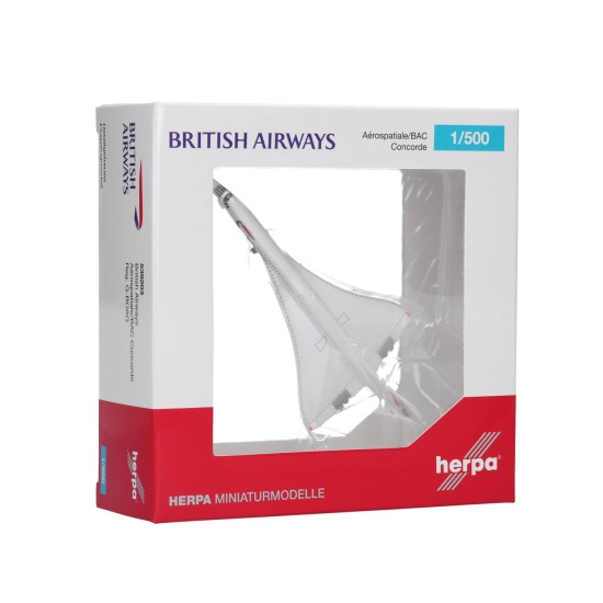 Alternative view of Concorde British Airways 1:500