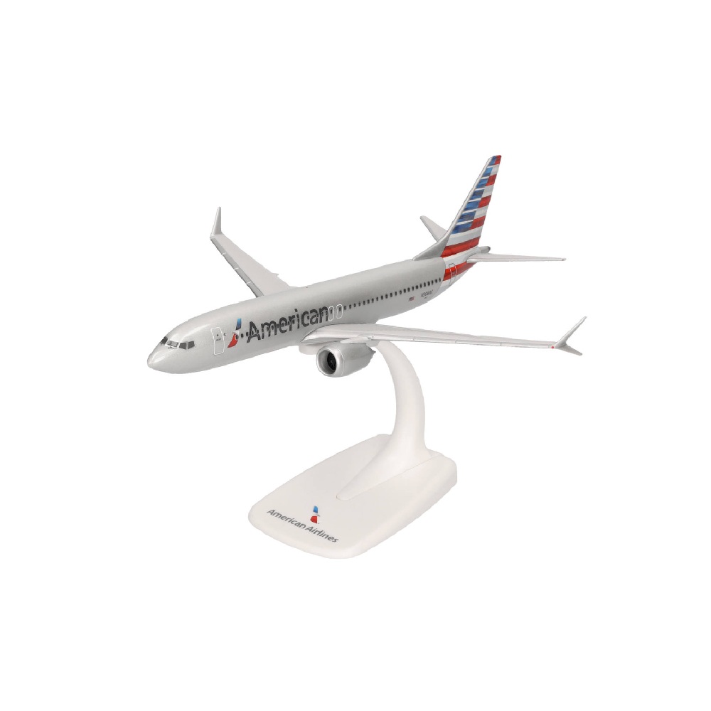 Boeing 737 Max 8 American Airlines Snap-Fit 1:200