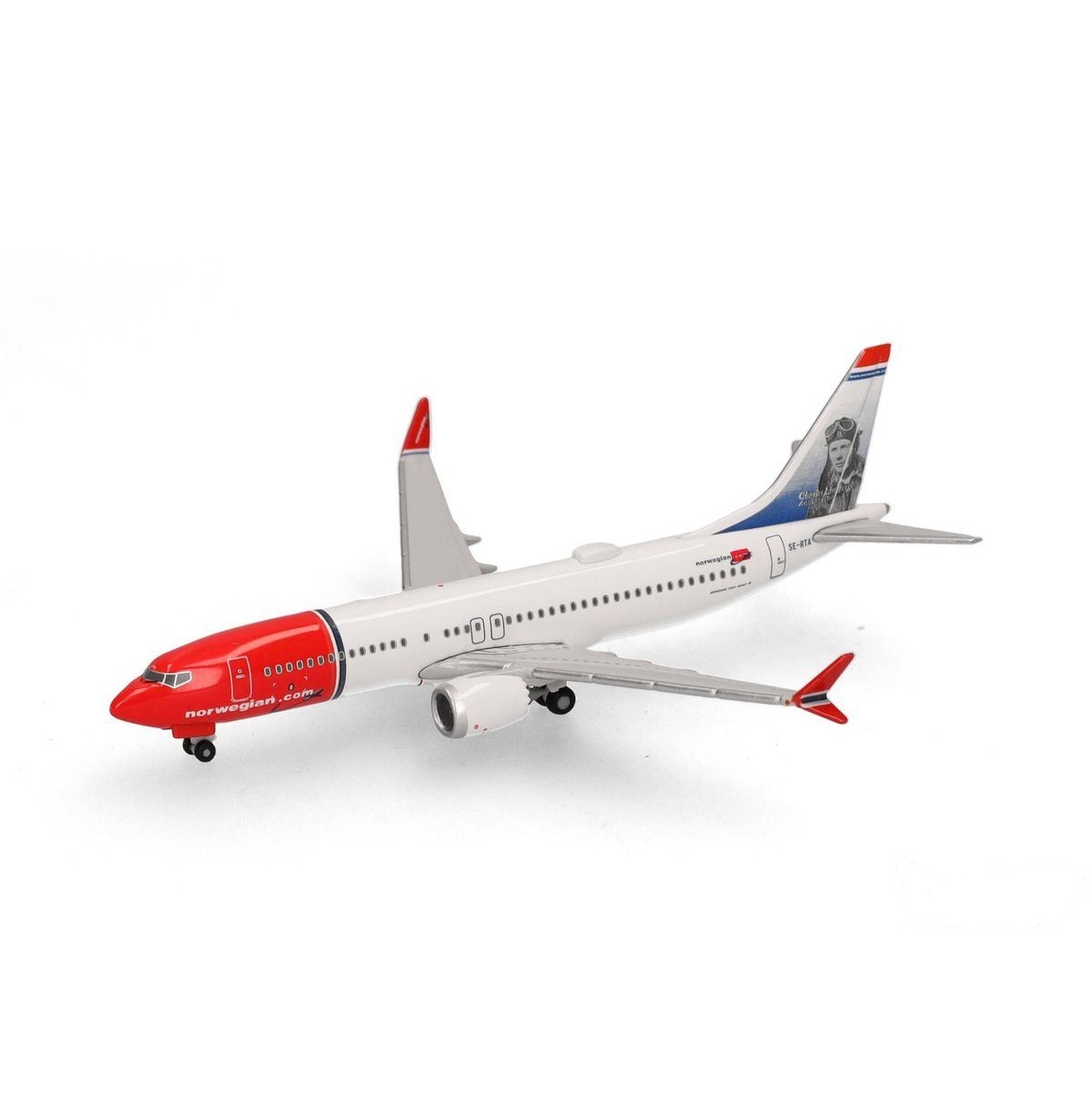 Boeing 737 MAX 8 Norwegian Air Shuttle "Charles Lindbergh" 1:500