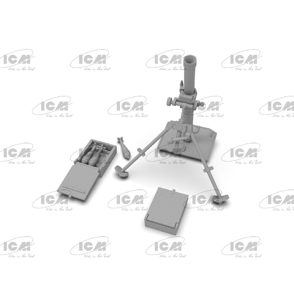 Alternative view of s.Gr.W.34 mortar 1:35