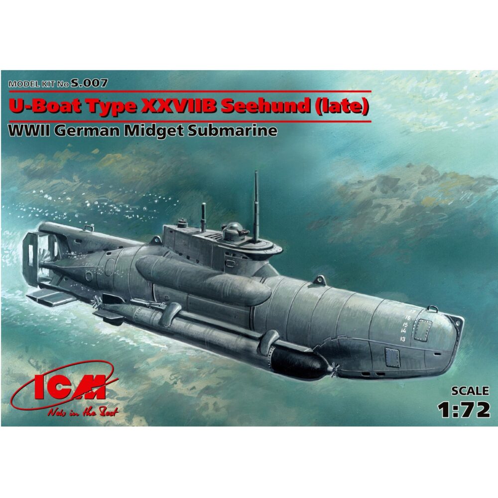 U-Boot Typ XXVIIB Seehund (späte) 1:72