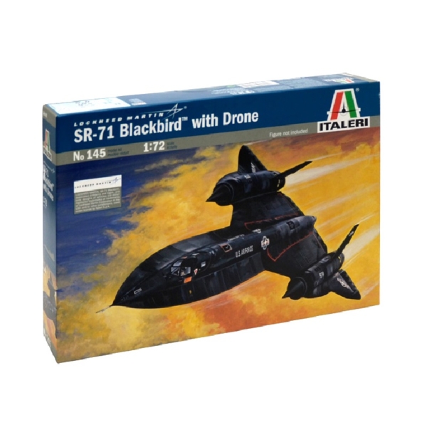 Lockheed SR-71 Blackbird with drone 1:72 - Hobby Point