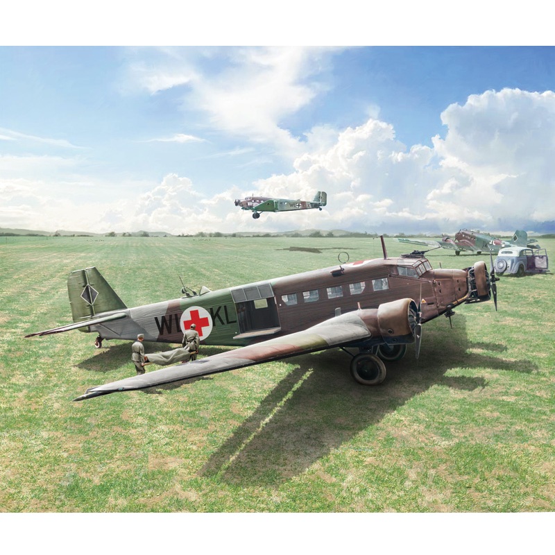 Alternative view of Junkers Ju-52/3m 1:72