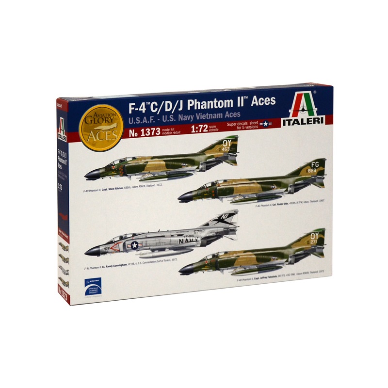 McDonnell Douglas F-4 C/D/J Phantom II "Aces" 1:72