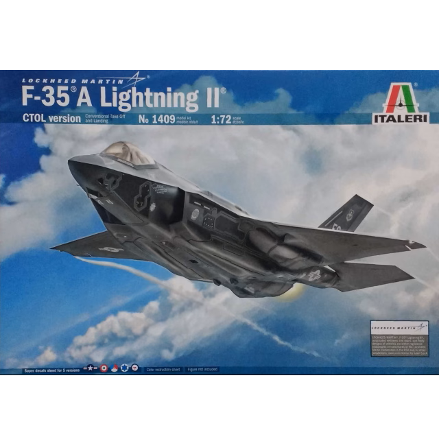 Lockheed Martin F-35A Lightning II (CTOL) 1:72