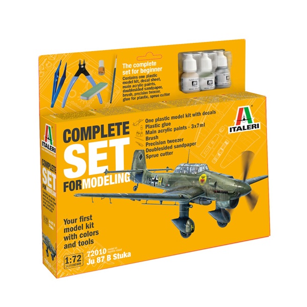 Junkers Ju-87D-3 Stuka 1:72 Starter Set