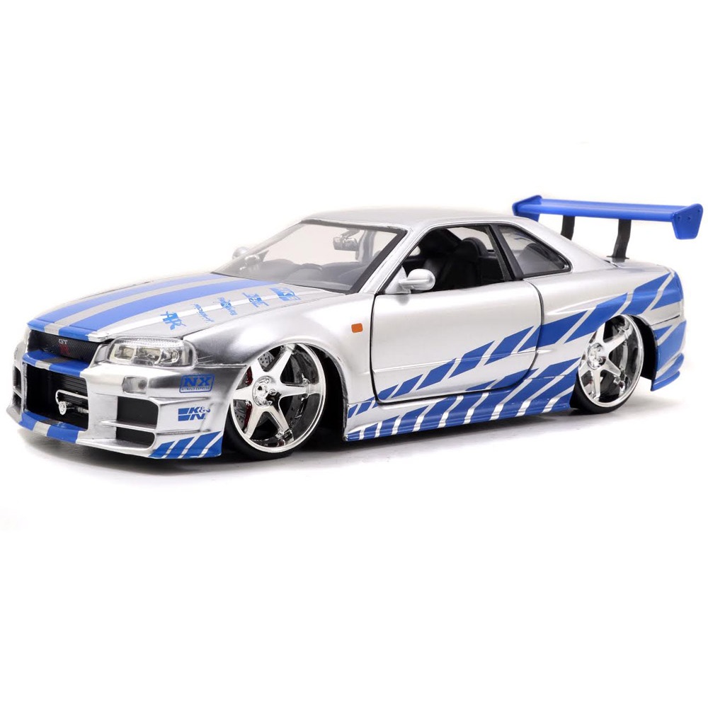 Brian's Nissan R34 Skyline GT-R "Fast & Furious" 1:24
