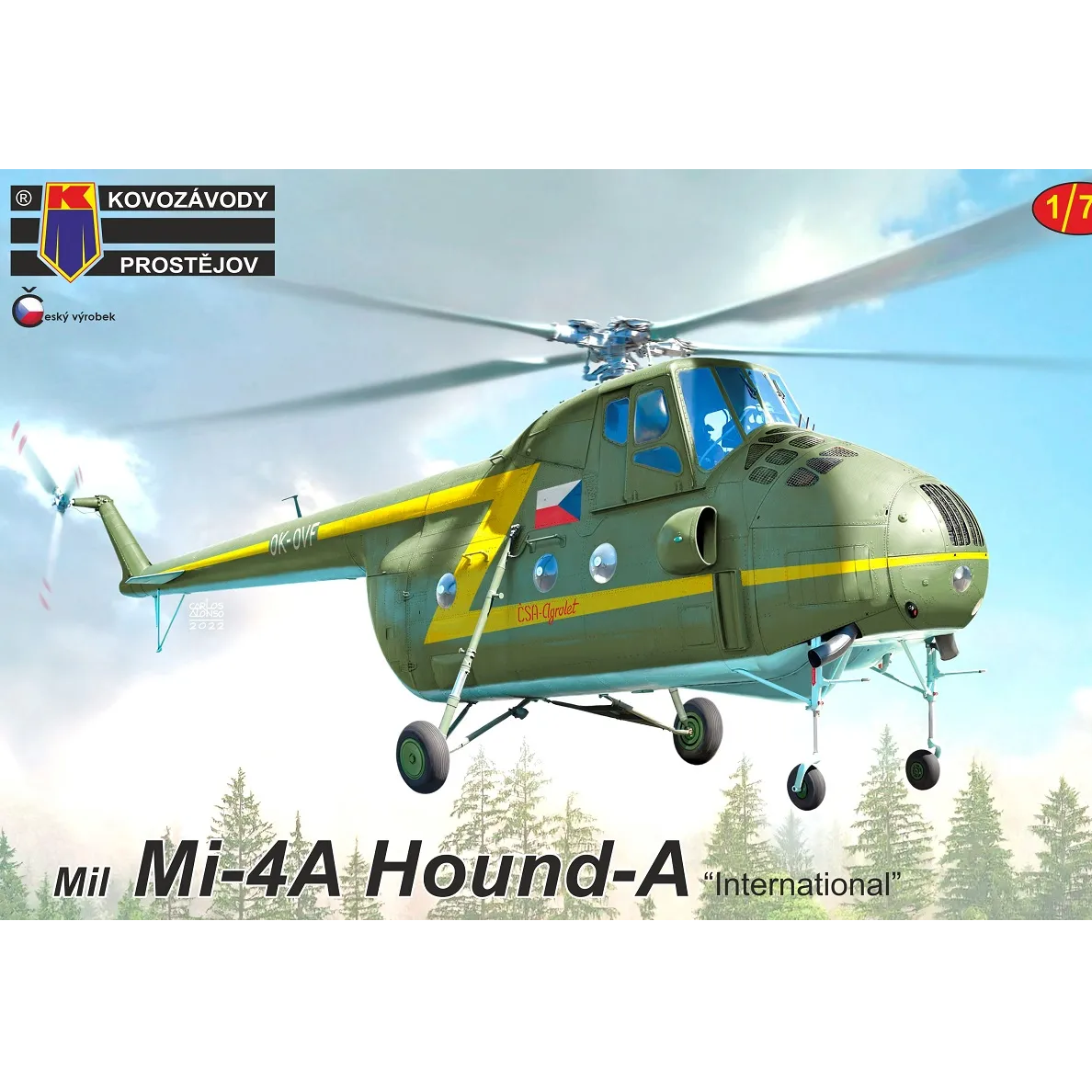 Mil Mi-4A Hound-A 1:72 SUOMI
