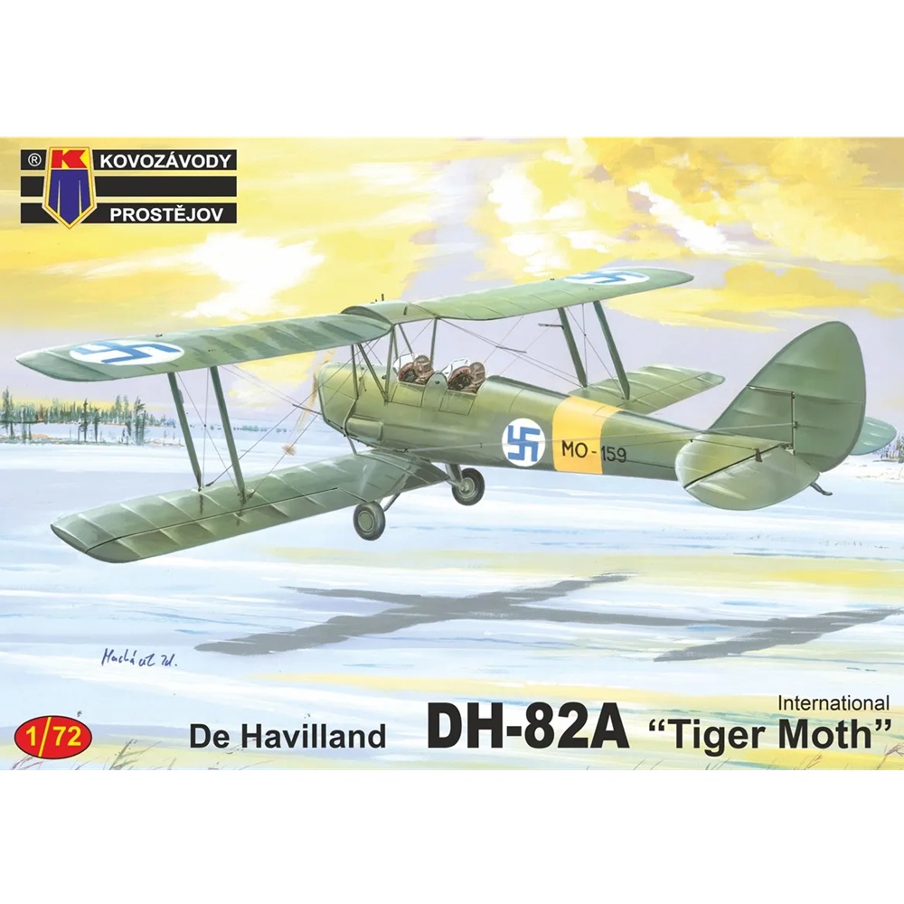 De Havilland DH-82A Tiger Moth International 1:72 SUOMI
