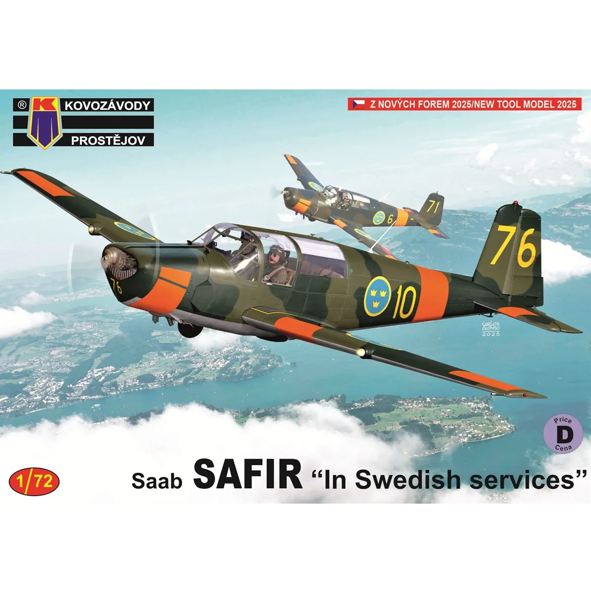 SAAB 91 Safir - In Swedish Service