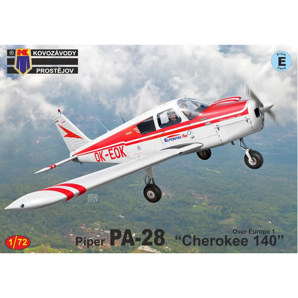 Piper PA-28 Cherokee 140 - Over Europe 1