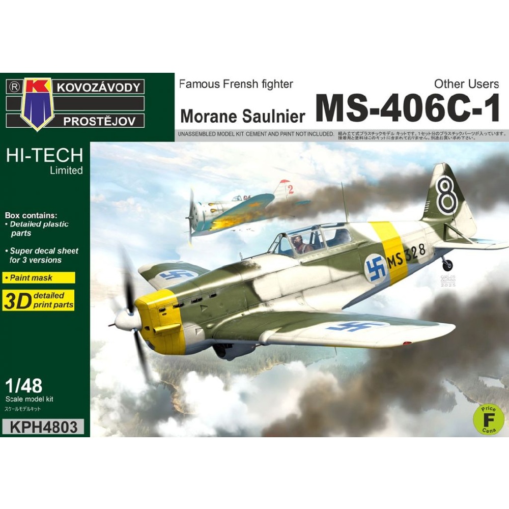Morane-Saulnier M.S. 406 C1 1:48 SUOMI