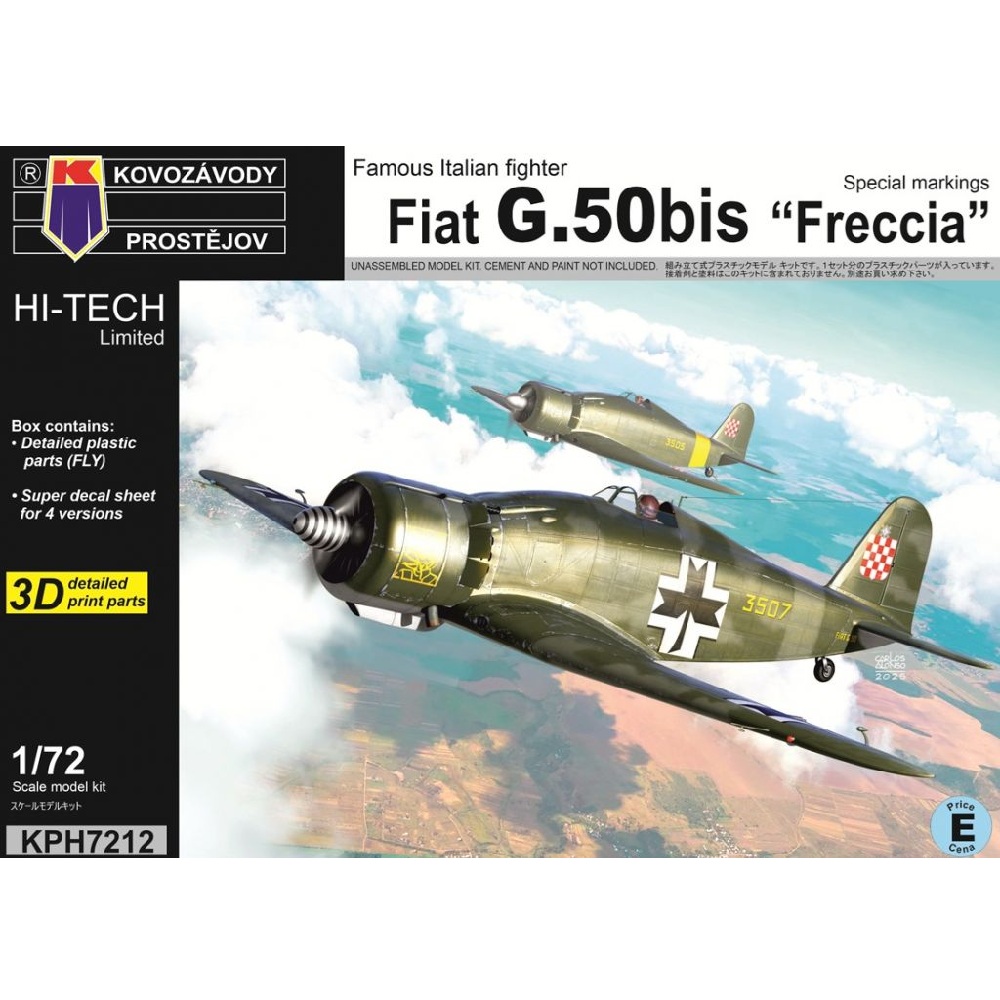 FIAT G.50bis Freccia Special markings 1:72