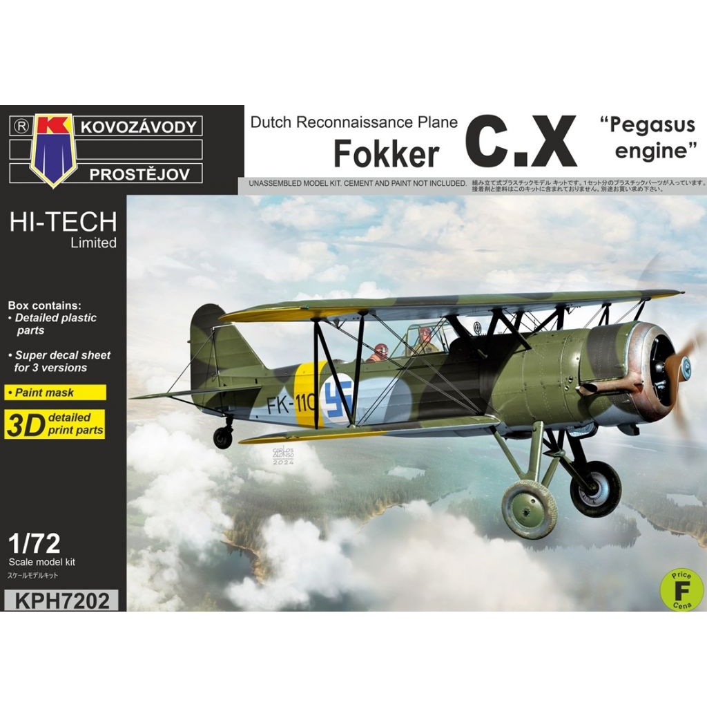 Fokker C.X "Pegasus Engine" 1:72 SUOMI