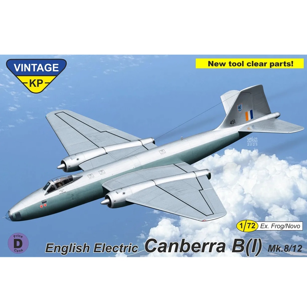 English Electric Canberra B.(I) Mk.8/12 1:72