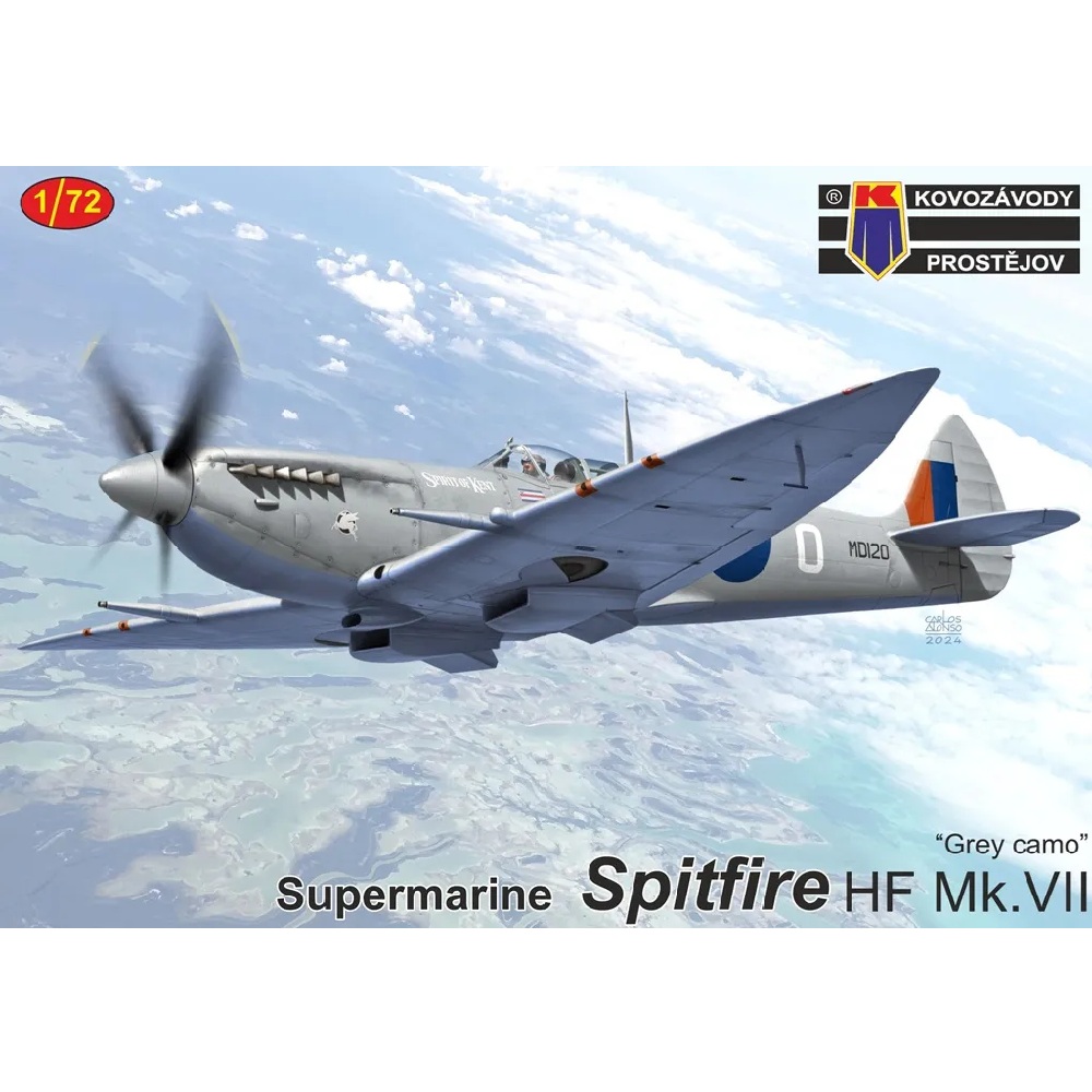 Supermarine Spitfire HF Mk.VII "Grey camo“ 1:72