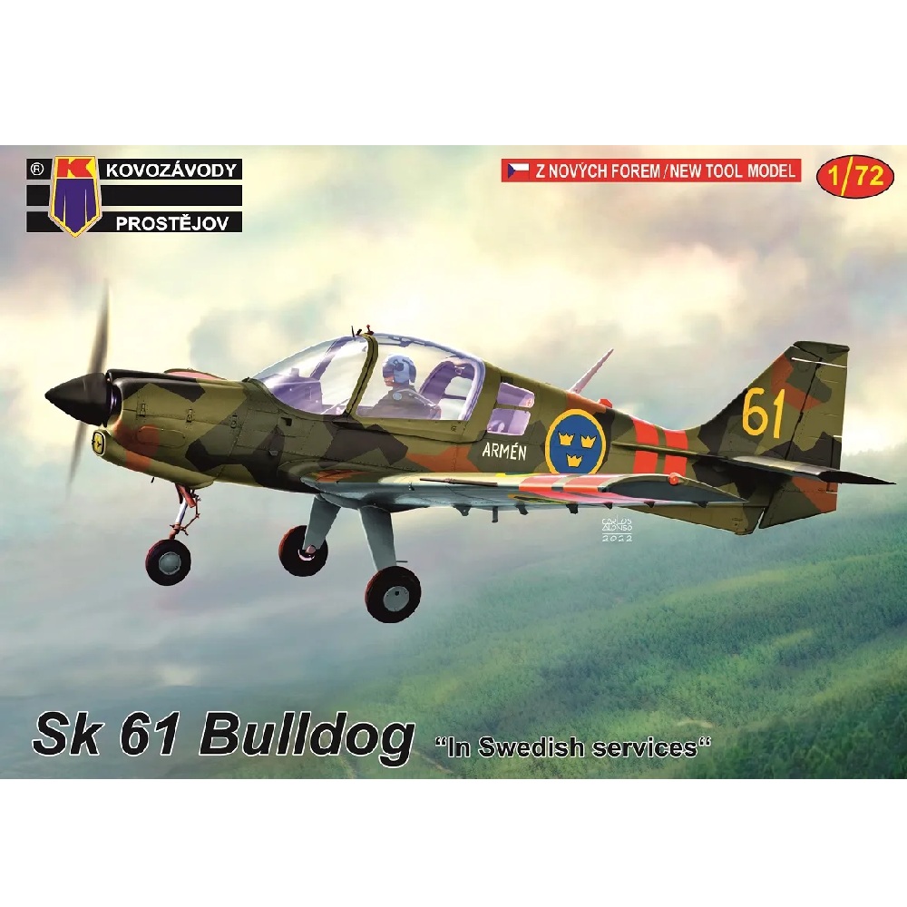 SK 61 Bulldog "In Swedish services" 1:72