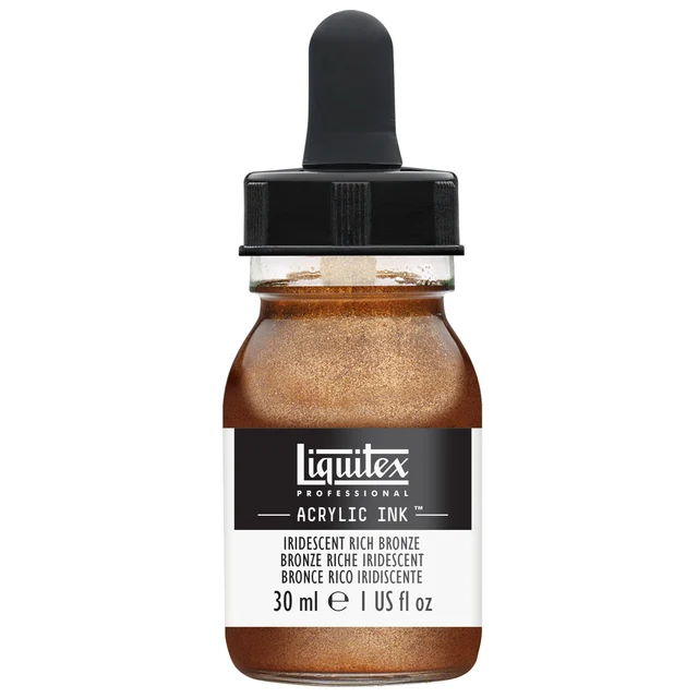 Acrylic Ink 30ml - Iridecent Rich Bronze