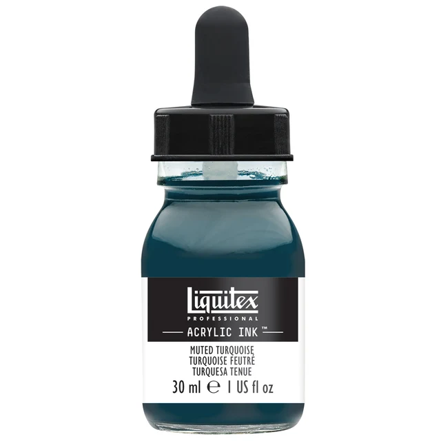 Acrylic Ink 30ml - Turquoise Muted