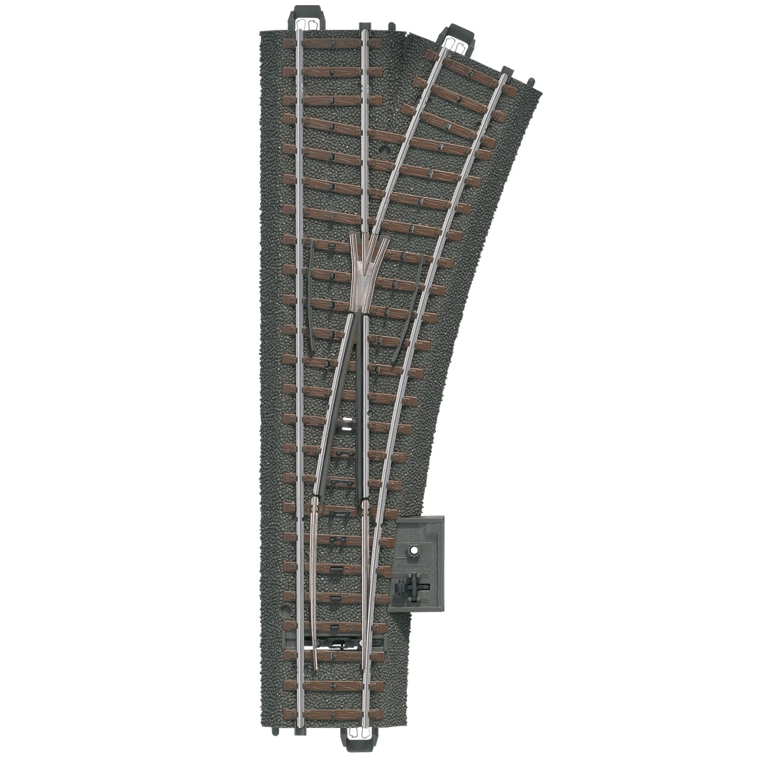 Märklin C Ratapala - Suora Vaihde 188.3mm R2 24.3° Oikea